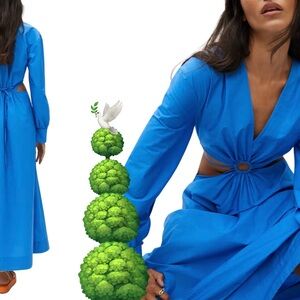 🌳🕊️CUTOUT dress